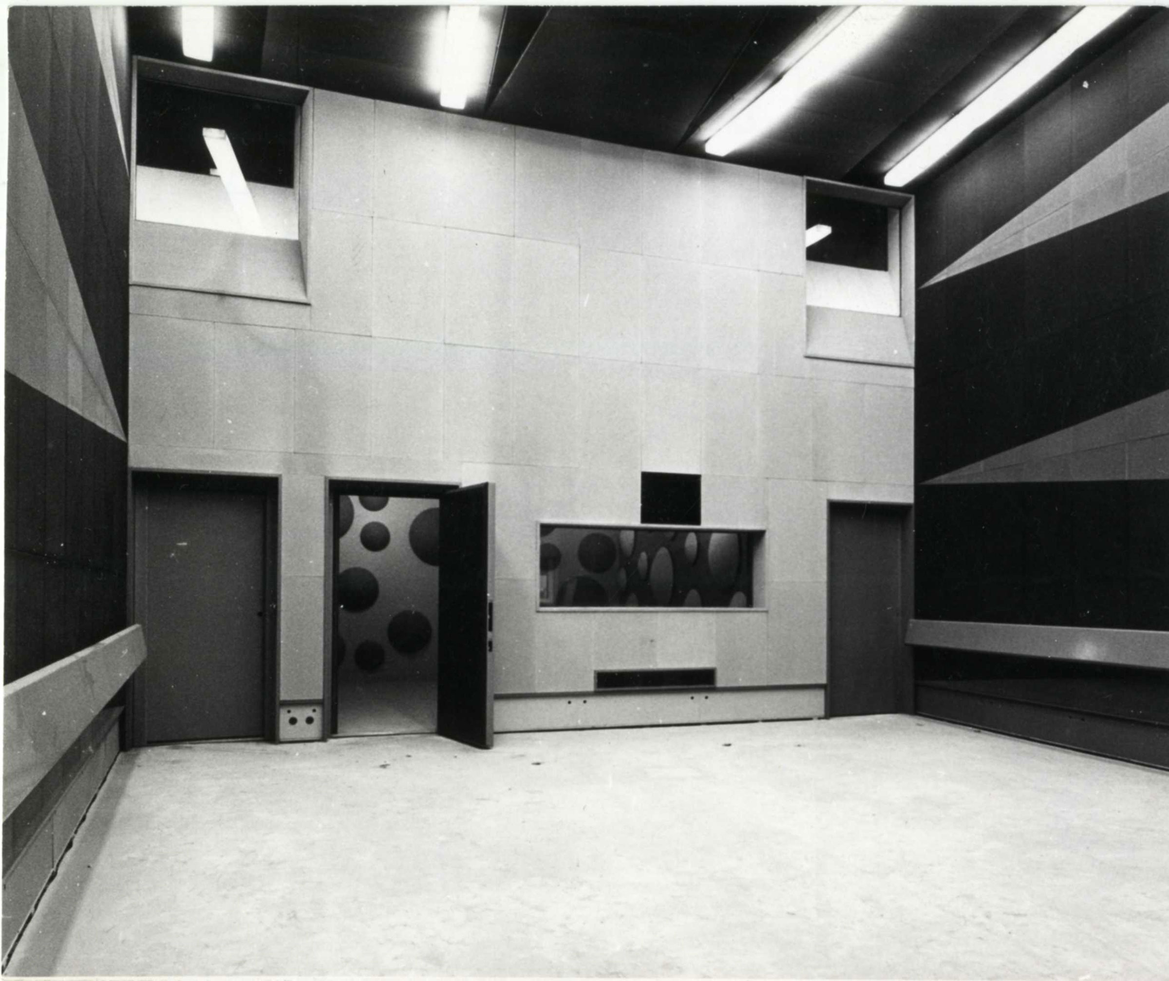Studio 116 en 1963 / Archives écrites de Radio France